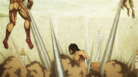 Eren usa sus nuevos poderes VS Reiner y Porco | Shingeki no Kyojin ...