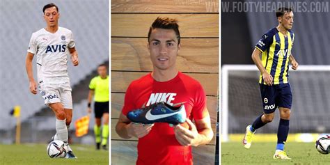 Özil Wears Classic Nike Mercurial CR7 'Galaxy' & Latest Mercurial Boots - Footy Headlines