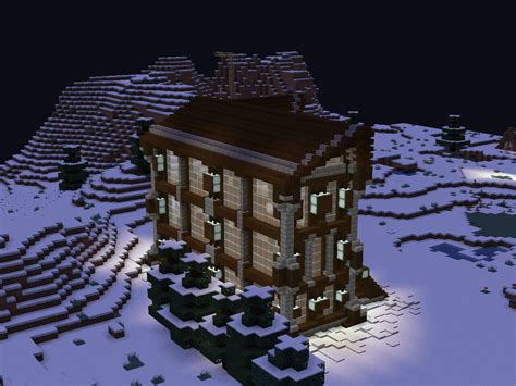 Winter House Minecraft Map