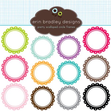 free circle border design - Clip Art Library