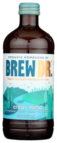 Brew Dr. Kombucha Organic Clear Mind Kombucha, 14 fl oz - Kroger