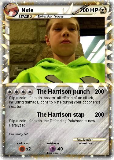 Pokémon Nate 250 250 - The Harrison punch - My Pokemon Card