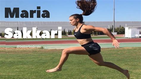 Maria Sakkari Muscles - Miami Open 2021 Maria Sakkari Vs Arantxa Rus ...