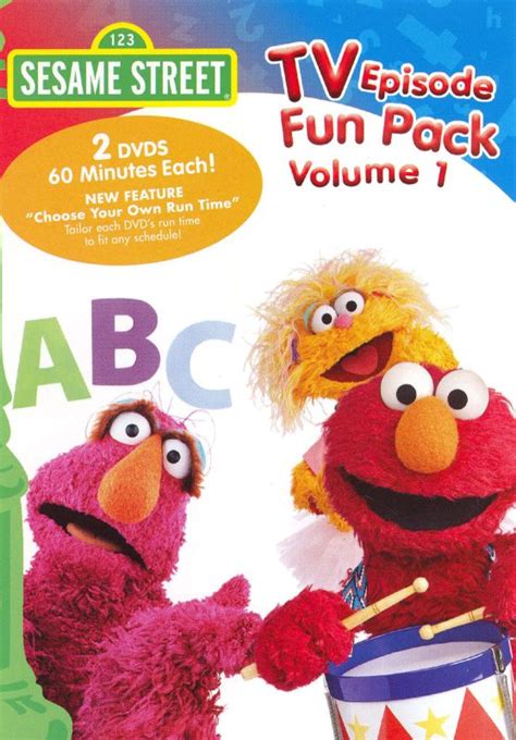 Best Buy: Sesame Street: TV Episode Fun Pack, Vol. 1 [2 Discs] [DVD]