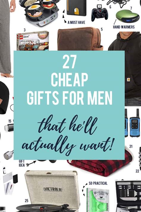 Cheap Gifts for Men in 2022 - Happy Money Saver