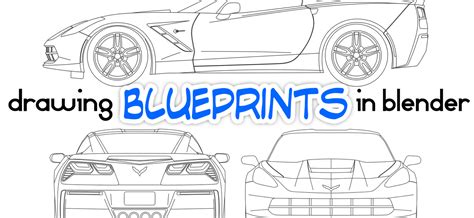 Drawing Car Blueprints in Blender - BlenderNation