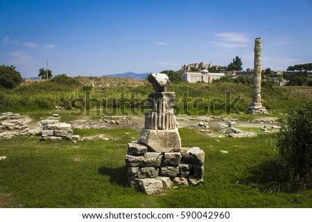 Temple Artemis Ruins One Seven Wonder Stock Photo (Royalty Free) 590042960 - Shutterstock