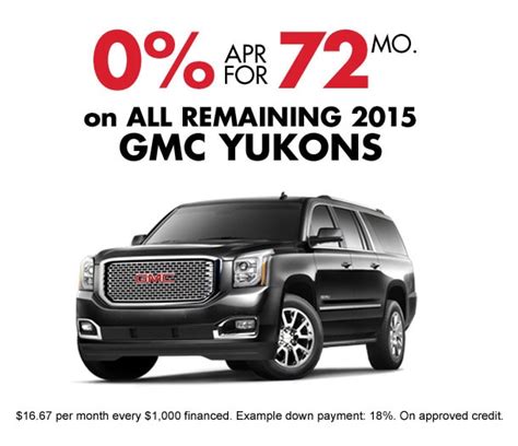 New Buick & GMC Lease Specials