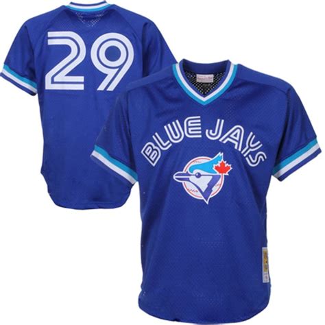 Men's Toronto Blue Jays Joe Carter Mitchell & Ness Royal 1993 Authentic ...