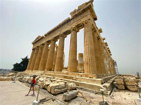 Entering The Acropolis! Up Close At The Parthenon! Our Athens Greece Begins With A Trip Back In ...