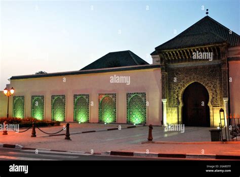 Architecture of the old town of Meknes in Morocco Stock Photo - Alamy