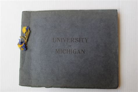 Early University of Michigan View Book - Collectible Ivy