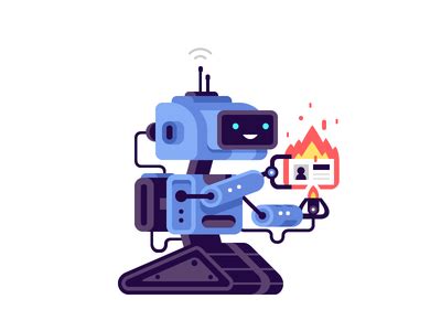 Bad Robot | Bad robot, Robot design, Robot illustration