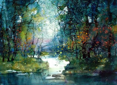 Beautiful Watercolor Landscapes (12 pieces)