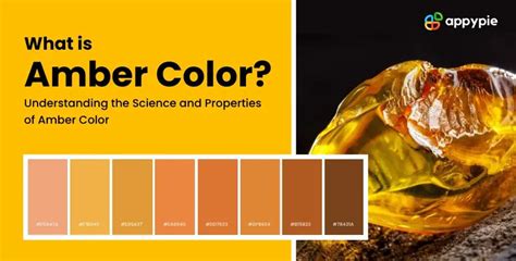 What is the proper color amber?
