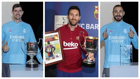 MARCA Football Awards: MARCA hand out awards for 2019/20 season: Courtois, Messi, Benzema... | Marca