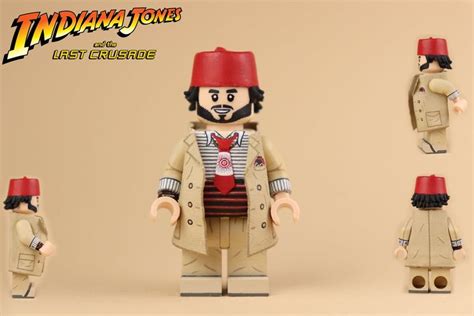 Custom LEGO Indiana Jones: Sallah (Last Crusade) | Lego indiana jones ...