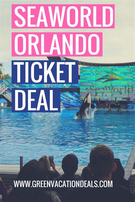 SeaWorld Orlando Ticket Deal 2019 | Seaworld orlando, Orlando travel ...