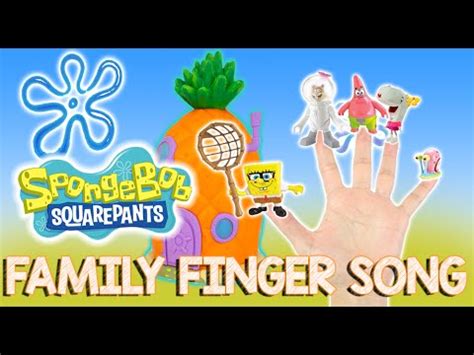 Spongebob SquarePants Finger Family Song - YouTube