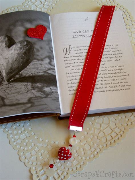 Bookmark | Valentine crafts, Valentines bookmarks, How to make bookmarks