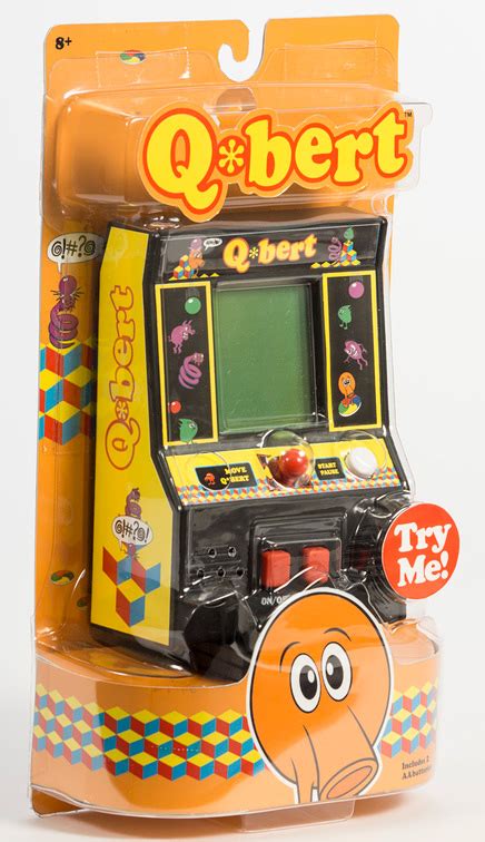 Q'Bert Arcade Game - Playthings Toy Shoppe