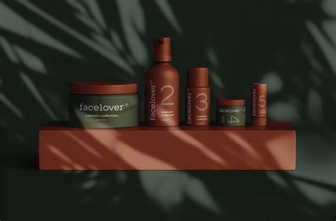 Facelover Cosmetic Products Mockup (PSD)