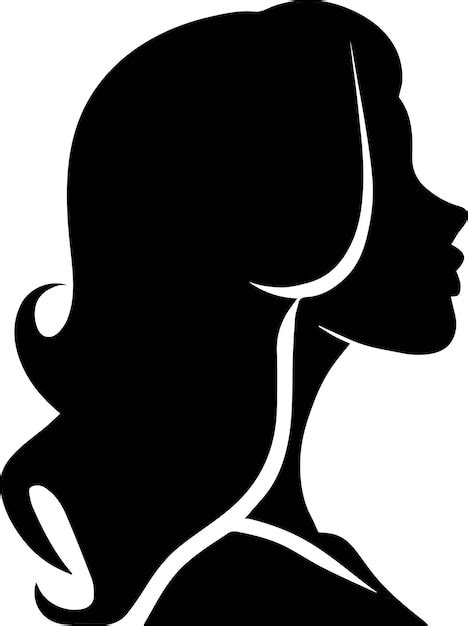 Premium Vector | Women profile vector silhouette illustration 37