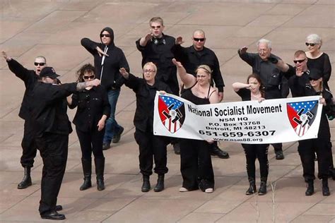 National Socialist Movement rally in Toledo - The Blade