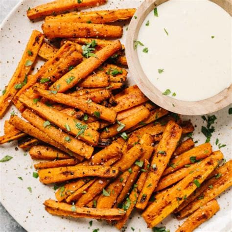 Carrot Fries (Crispy and Crave-able!) - Our Salty Kitchen