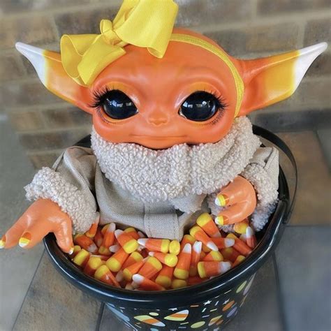 Custom Halloween Baby Yoda Doll | Yoda wallpaper, Cool fidget toys, Yoda art