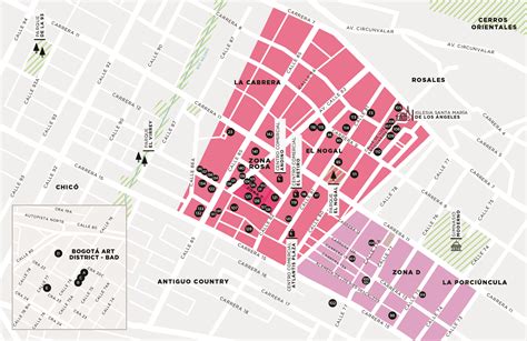 Zona Rosa Map