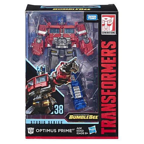 Transformers Toys Studio Series 38 Voyager Class Transformers: Bumblebee movie Optimus Prime ...