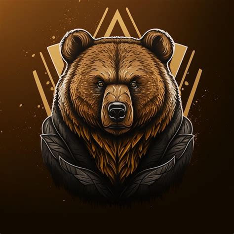 900+ Bear Mascot Logo Design Pictures