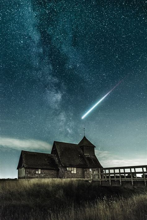 Night sky over the church Photo by Alexander Andrews on Unsplash ...