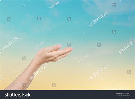 Human Hands Reaching Sky Sunset Background Stock Photo 1954358815 ...