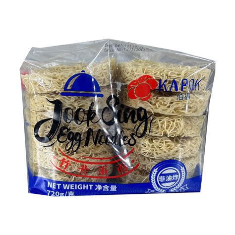 Kapok Jook Sing Egg Noodles - 720g – Umall - Australia's Largest Online Asian Supermarket