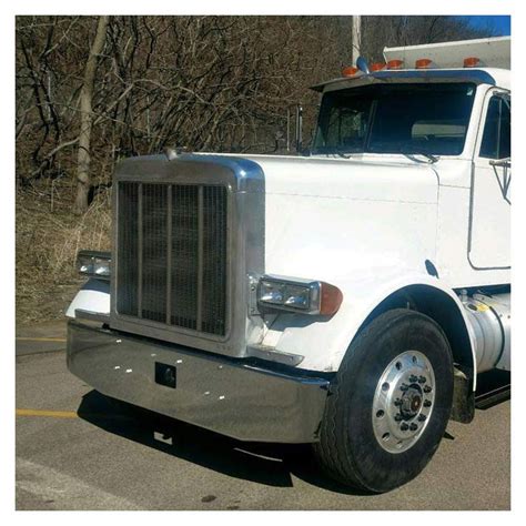 Peterbilt 378 379 Chrome 16" Standard Tapered Bumper By Valley Chrome - Raney's Truck Parts