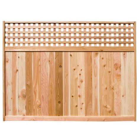 Cedar Fence Panels - Horizontal - Lumberworld