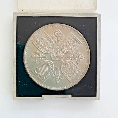 1953 QUEEN ELIZABETH II Coronation Crown Commemorative Five 5 Shilling Coin £2.99 - PicClick UK