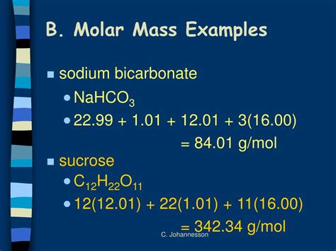 PPT - Molar Conversions (p.80-85, 221-226) PowerPoint Presentation ...