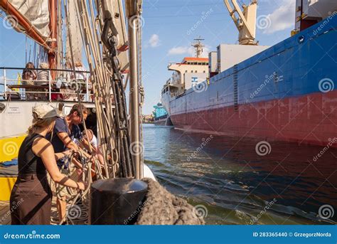 Baltic Sail 2023 editorial image. Image of cruise, traditionalsailingships - 283365440