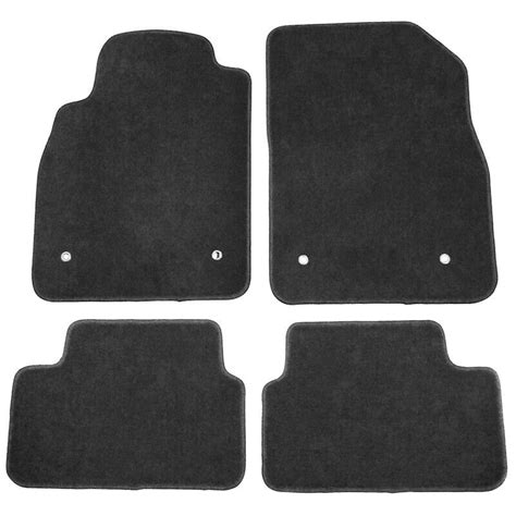 For 08-16 Chevrolet Cruze Floor Mats Carpets Front & Rear Nylon Black ...