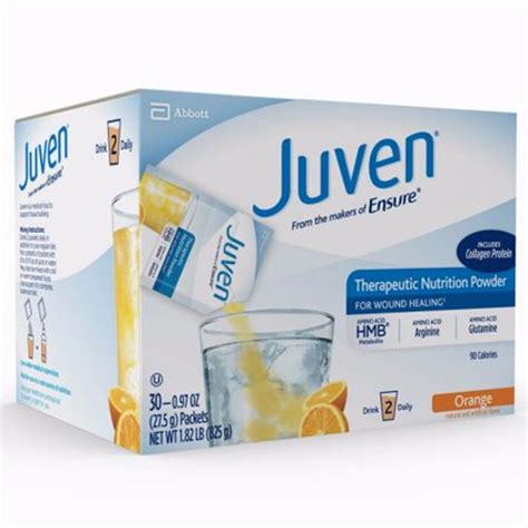 Juven Therapeutic Nutrition Drink Mix Powder to Support Wound Healing ...