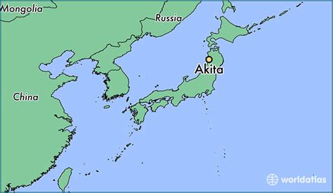 Akita Japan Map | Zip Code Map