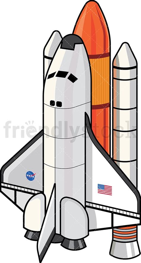 9 Rocketship Clipart Cartoon Images & Vector Illustrations - FriendlyStock