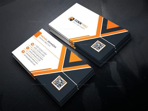 Premium Business Card Design Template in EPS Format - Graphic Prime | Graphic Design Templates