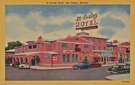 El Cortez Hotel, Las Vegas, NV, 1950. | El cortez hotel, Las vegas photos, Las vegas