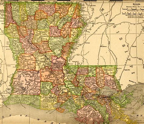 Louisiana Historical Maps