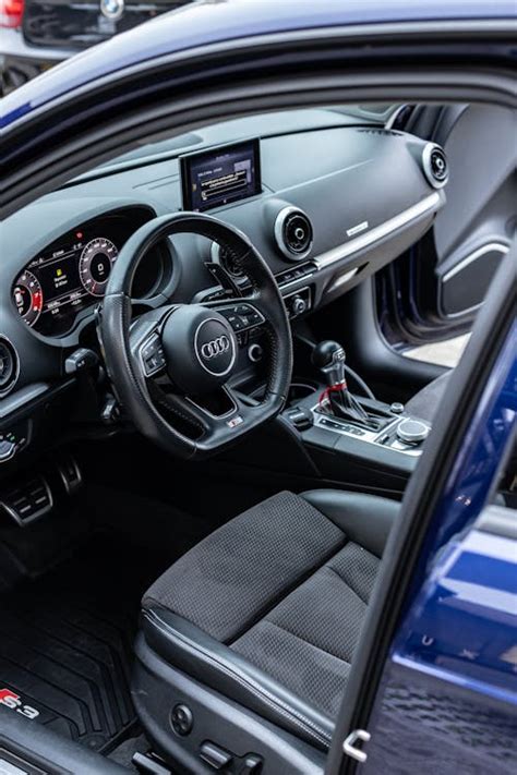 Interior of an Audi Car · Free Stock Photo