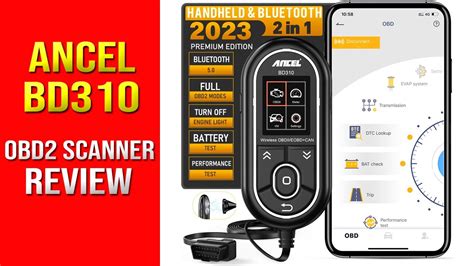 Ancel BD310 OBD2 Scanner Review (Heads Up Display & Performance Gauge ...